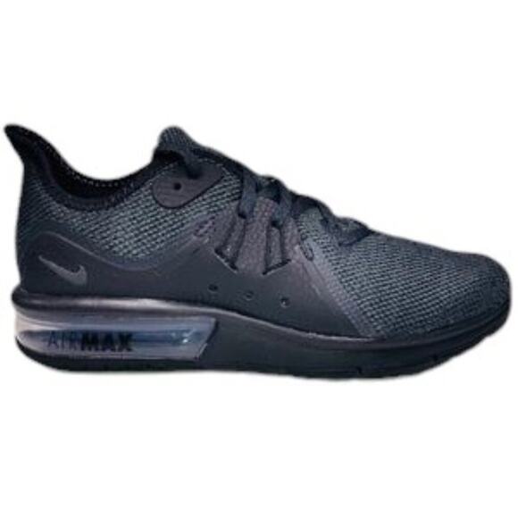 NIKE Air Max Sequent 3 Running Shoe Sneaker in Black Anthracite SZ 8 - Picture 9 of 9
